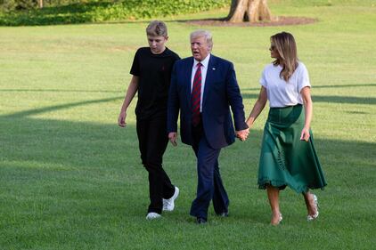 Donald Trump ritorna alla Casa Bianca dopo le vacanze 1