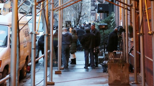 Polizia davanti all'appartamento di Philip Seymour Hoffman 6