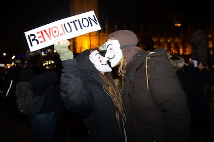 Anonymous a Londra 9