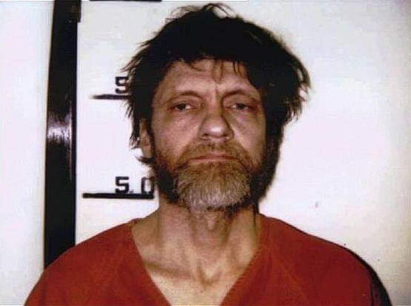 In foto, Theodore Kaczynski, identificato dall'FBI con il nome in codice UNABOMber