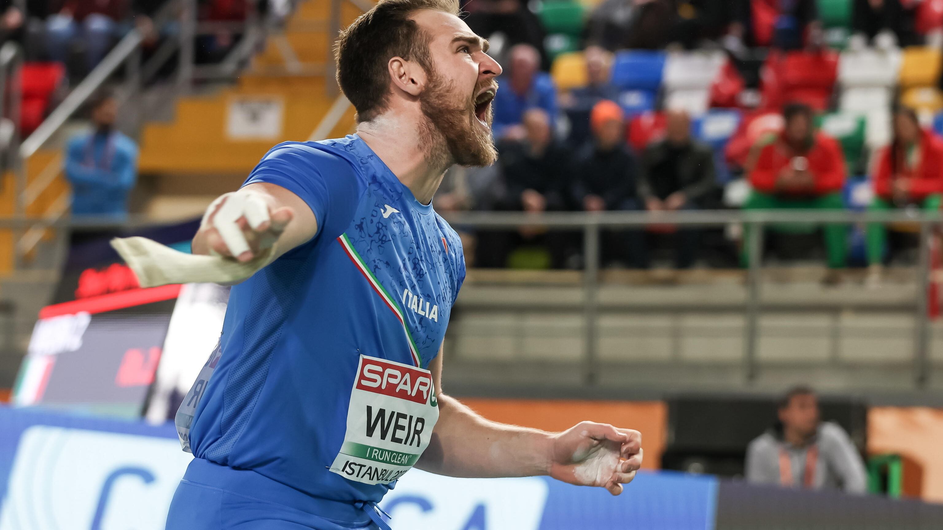 Un omone dal Sudafrica ci dona l'oro e la medaglia numero 100