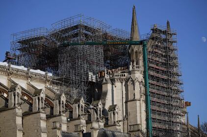 I lavori della Cattedrale di Notre Dame 9