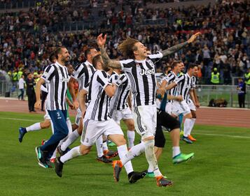 Juventus campione d'Italia: i bianconeri festeggiano ancora all'Olimpico 7