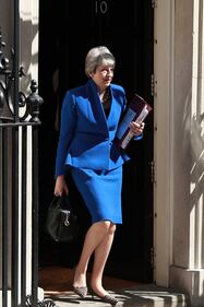 L'ultima volta di Teresa May a Downing Street 4