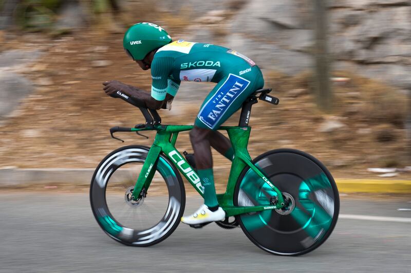 Tour tappa 21 Girmay cronometro