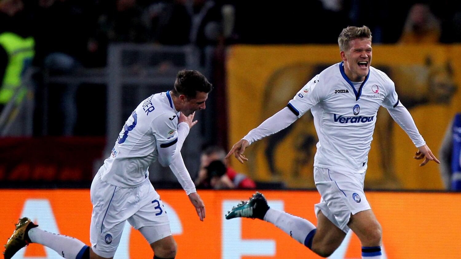 La Roma cade in casa contro l'Atalanta