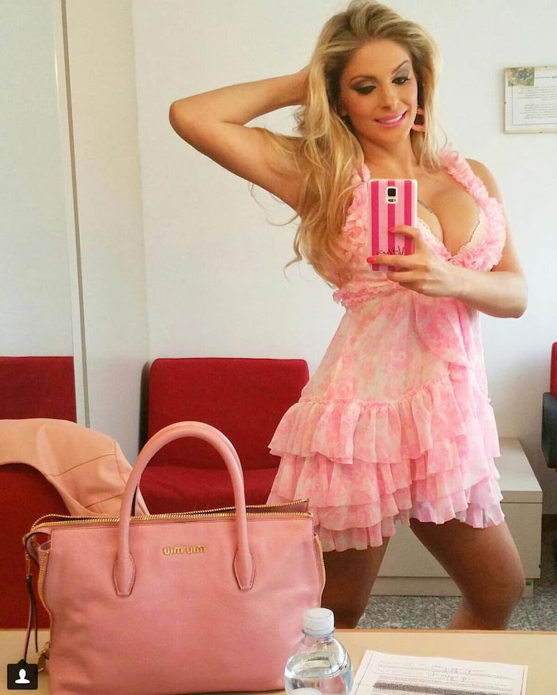 Francesca Cipriani come Wonder Woman 8