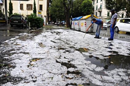 Bomba d'acqua su Firenze 10