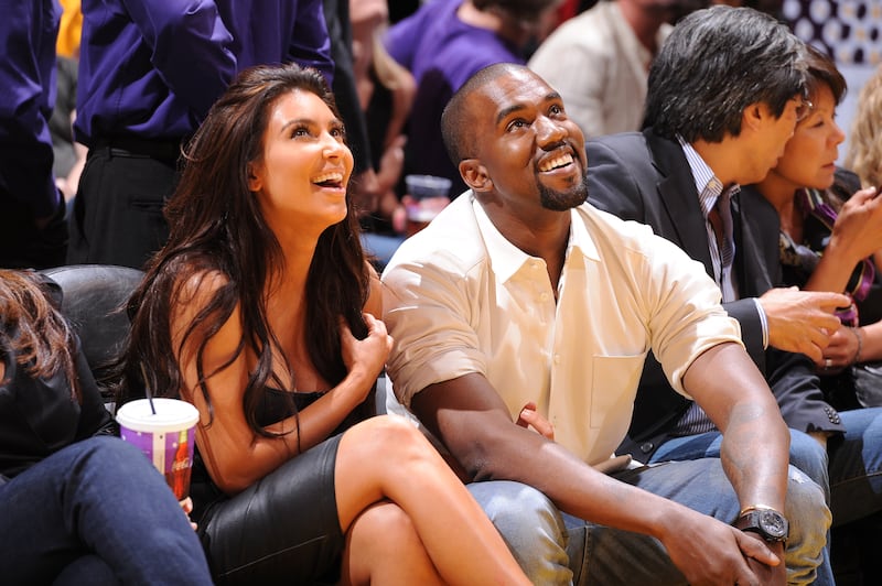 Kim Kardashian e Kanye West, foto della coppia 9