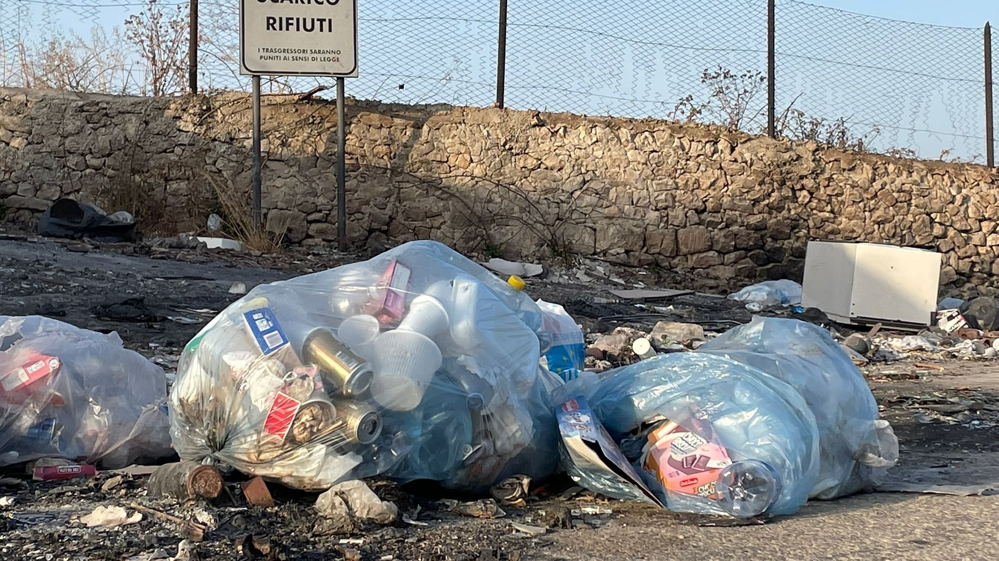 La Lucarelli e l'inferno di discariche abusive: "Qua nessuno vuol metterci mano"