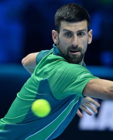 ATP Finals, Djokovic trionfa contro Sinner: le immagini più belle della finale 12