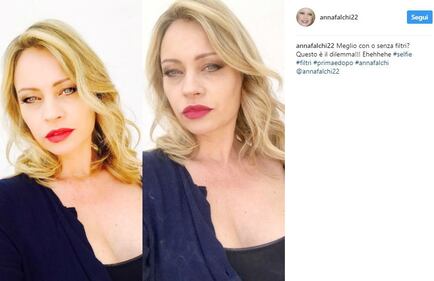 Anna Falchi, bacio hot per i fan 6