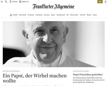 La stampa internazionale sulla morte di Papa Francesco 14