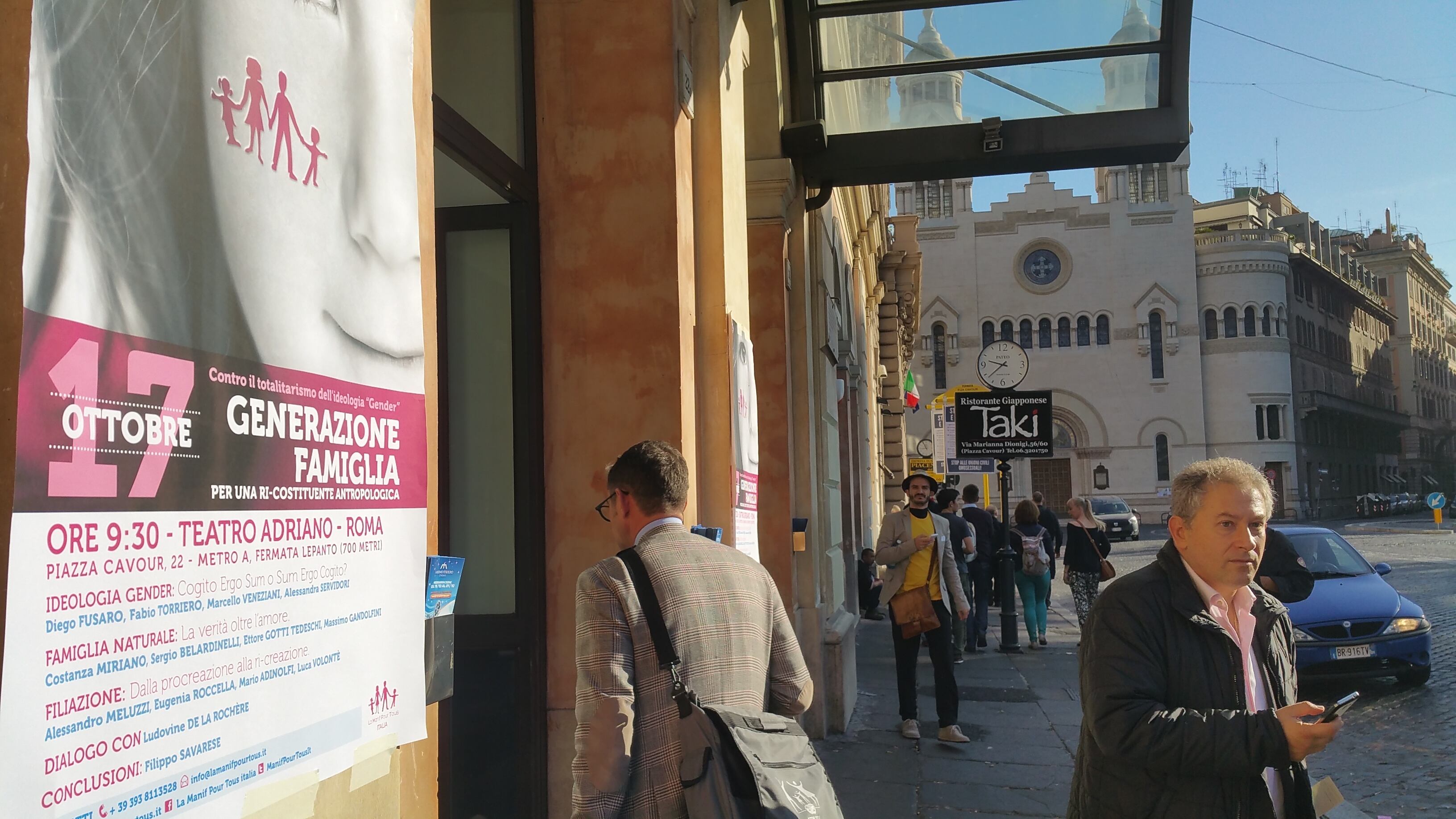 A Roma la “generazione famiglia” contro gender e unioni civili