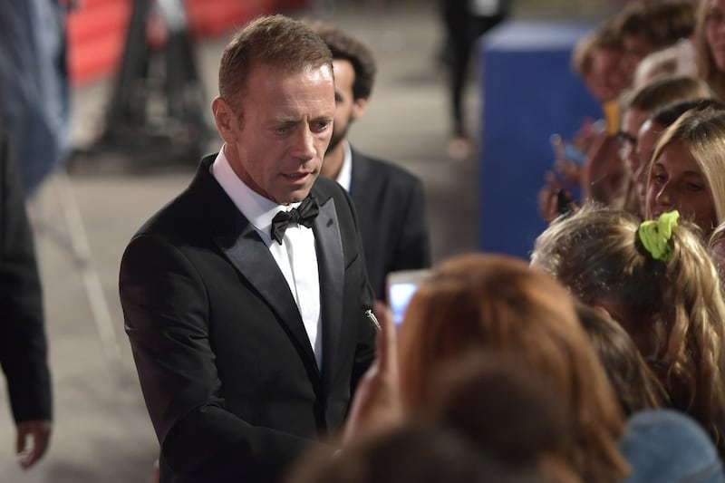 Rocco Siffredi e famiglia alla Mostra del Cinema di Venezia 34