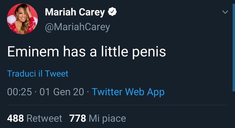 Tweet Mariah Carey