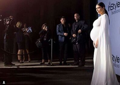 Kim Kardashian sempre più bella in gravidanza 1