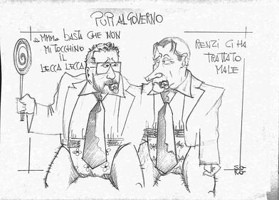 La vignetta del giorno: i poppanti al governo 1
