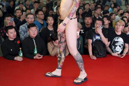 La festa internazionale del tatuaggio a Shangai 6