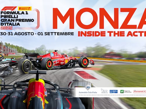 F1, svelato il poster dell'edizione numero 95 del Gp d'Italia a Monza