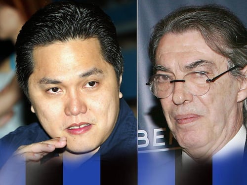 Inter, Moratti-Thohir: firmato l'accordo