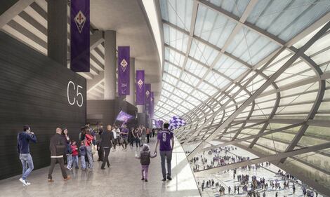 Ecco il piano per il nuovo stadio della Fiorentina 3
