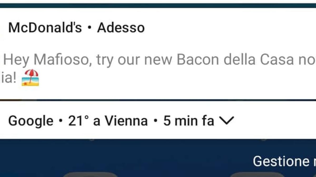 "Hey Mafioso", così McDonald's invita i suoi clienti. Un siciliano: "Non mi vedrete più"