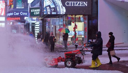 New York deserta per la tempesta 4
