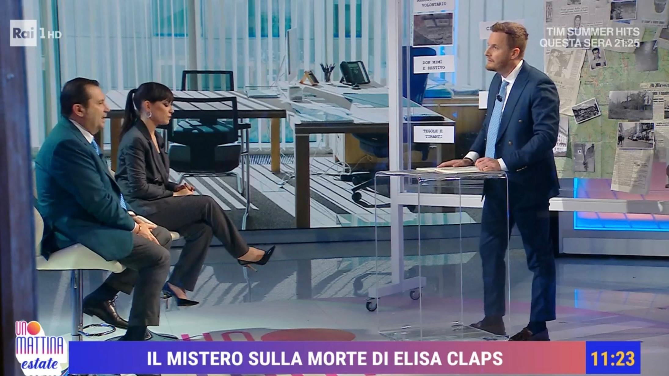 "Unomattina Crime" torna su Rai 1 la rubrica di Alessandro Politi sui grandi misteri italiani irrisolti