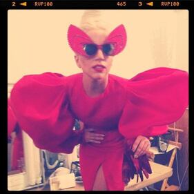 Lady Gaga, nude look bollente verso Perugia 25
