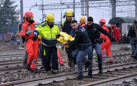 Pioltello, le operazioni di soccorso 19
