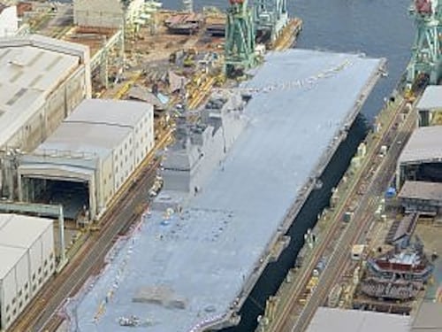 Il Giappone sfrontato: vara una portaerei col nome di quella che attaccò Pearl Harbor