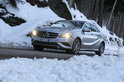 Winter Test Drive Michelin-Mercedes Classe A 14