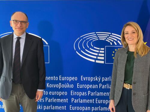 Letta: "La Russia non è Putin, i russi non sono nostri nemici"