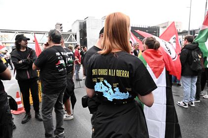 Mezza Italia bloccata dallo sciopero pro-Pal 14