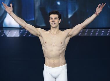 Roberto Bolle incanta l'Ariston 1