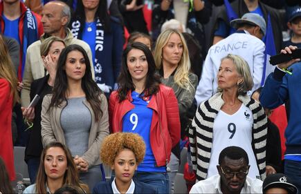 Le wag di Francia e Portogallo, le immagini 11