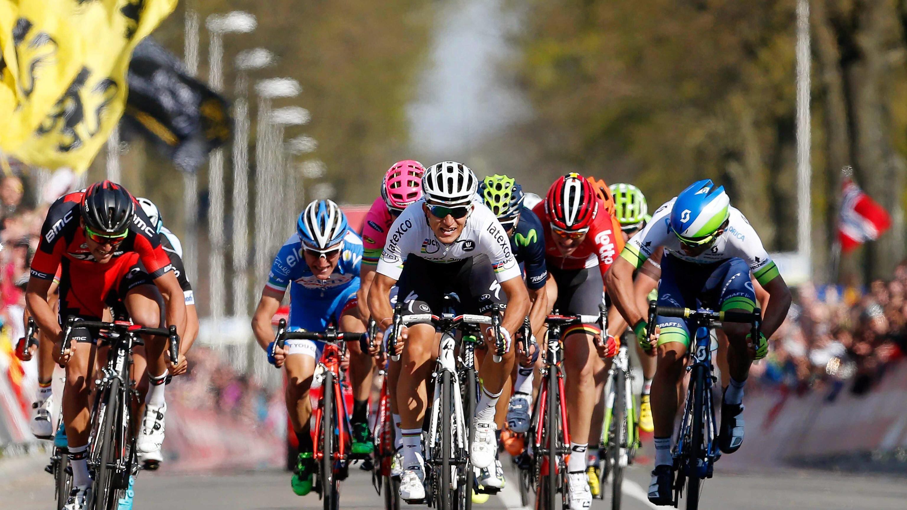 Kwiatkowski a tutta birra: l'Amstel è sua