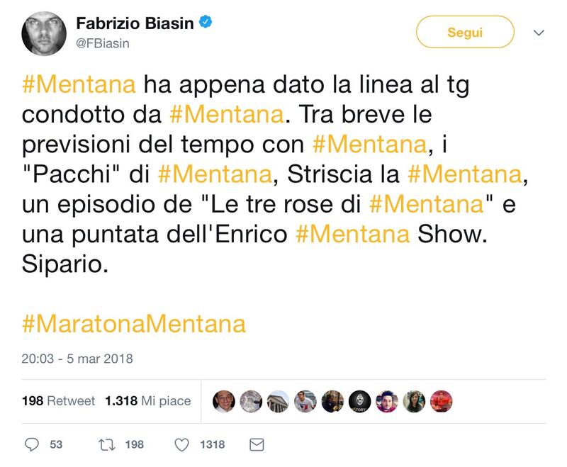 Enrico Mentana, meme e battute social 15