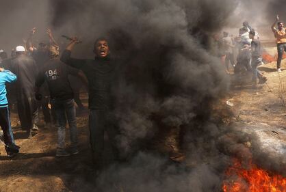 Ambasciata Usa a Gerusalemme, scontri a Gaza 1