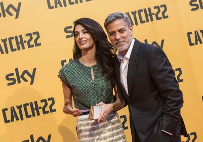 Sul red carpet della serie Catch22 8