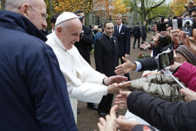 Il Papa in Svezia con la regina Silvia e re Carl Gustaf 7