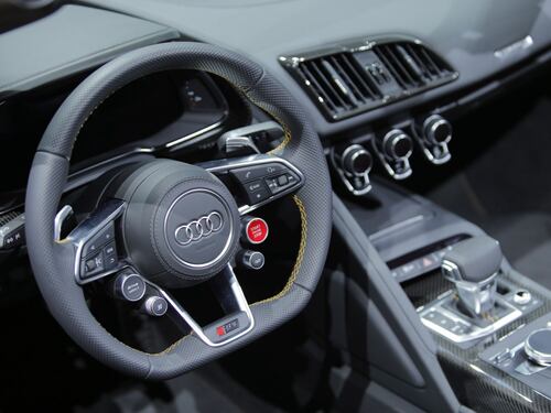 Audi 2017 R8 Spyder al Salone di New York