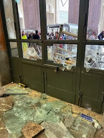 Devastazione alla Stazione di Milano presa d'assalto dai Pro Pal 2