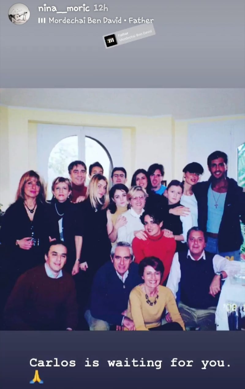 Nina Moric a Corona