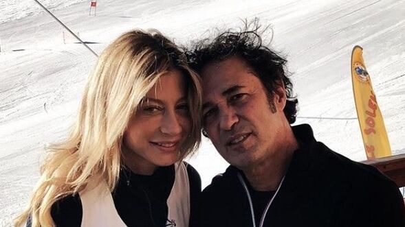 Vacanze sulla neve per Maddalena Corvaglia e Alessandro Viani
