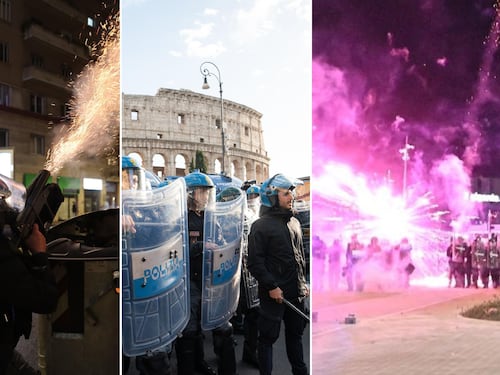 Da Milano a Roma, fino a Torino e Bologna: scontri e tensioni in tutta Italia, quasi 4300 gli identificati. Ma le nuove misure evitano le devastazioni. Meloni: “Garantita la sicurezza”