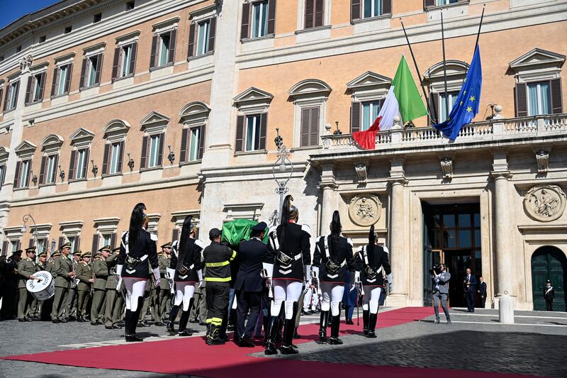 Funerali laici di Stato di Giorgio Napolitano 5