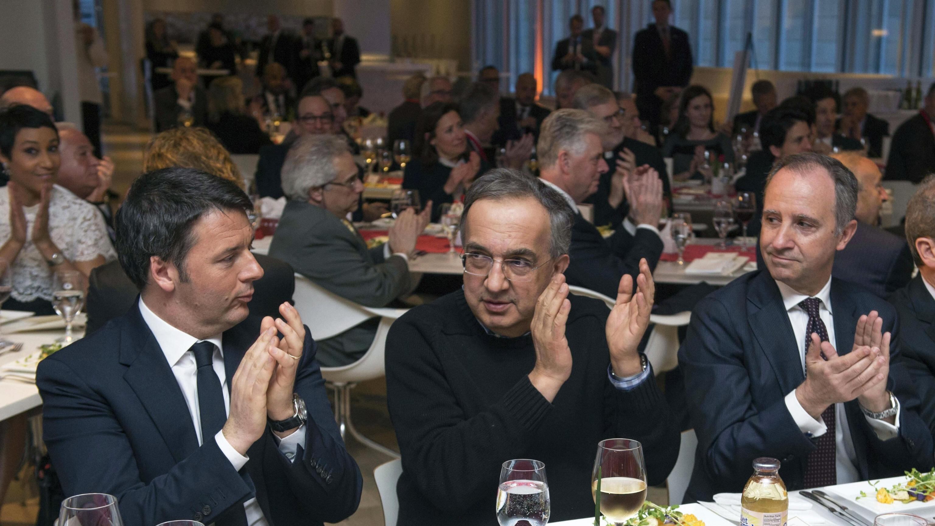 Chicago, Marchionne incensa Renzi: "In Italia lo voterei"