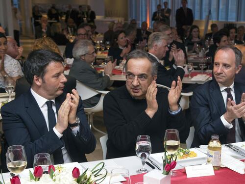 Chicago, Marchionne incensa Renzi: "In Italia lo voterei"